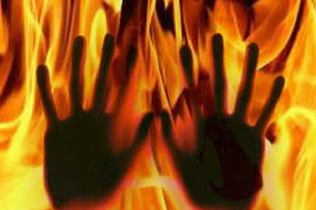 Woman tied to cot, set ablaze for slapping boy who